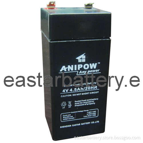 Sealed Lead Acid Battery 6V4.5ah (EA6-4.5)